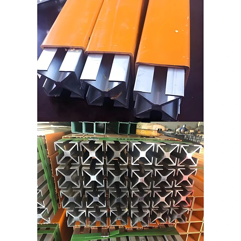 6063 एल्युमिनियम मिश्र धातु कन्डक्टर बार रेल